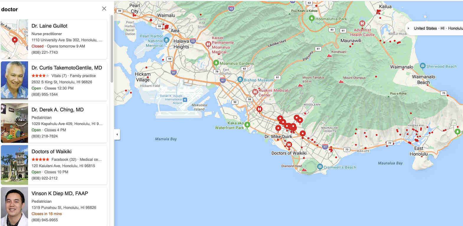 bing places for business