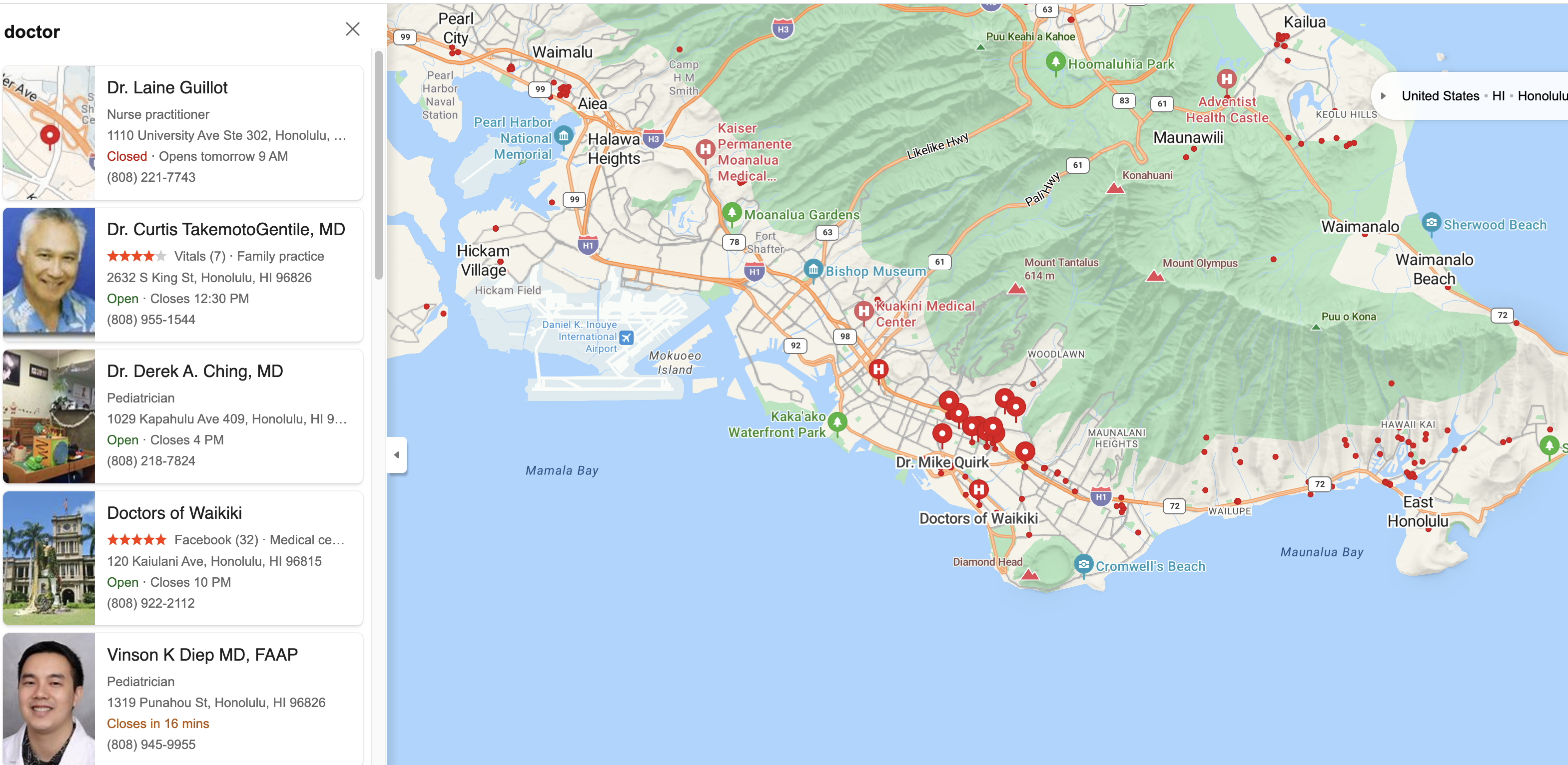bing places for business