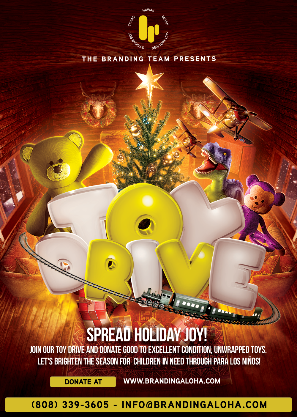 A4 – Toy Drive Flyer- Hawaii A4 - Toy Drive Flyer- Hawaii