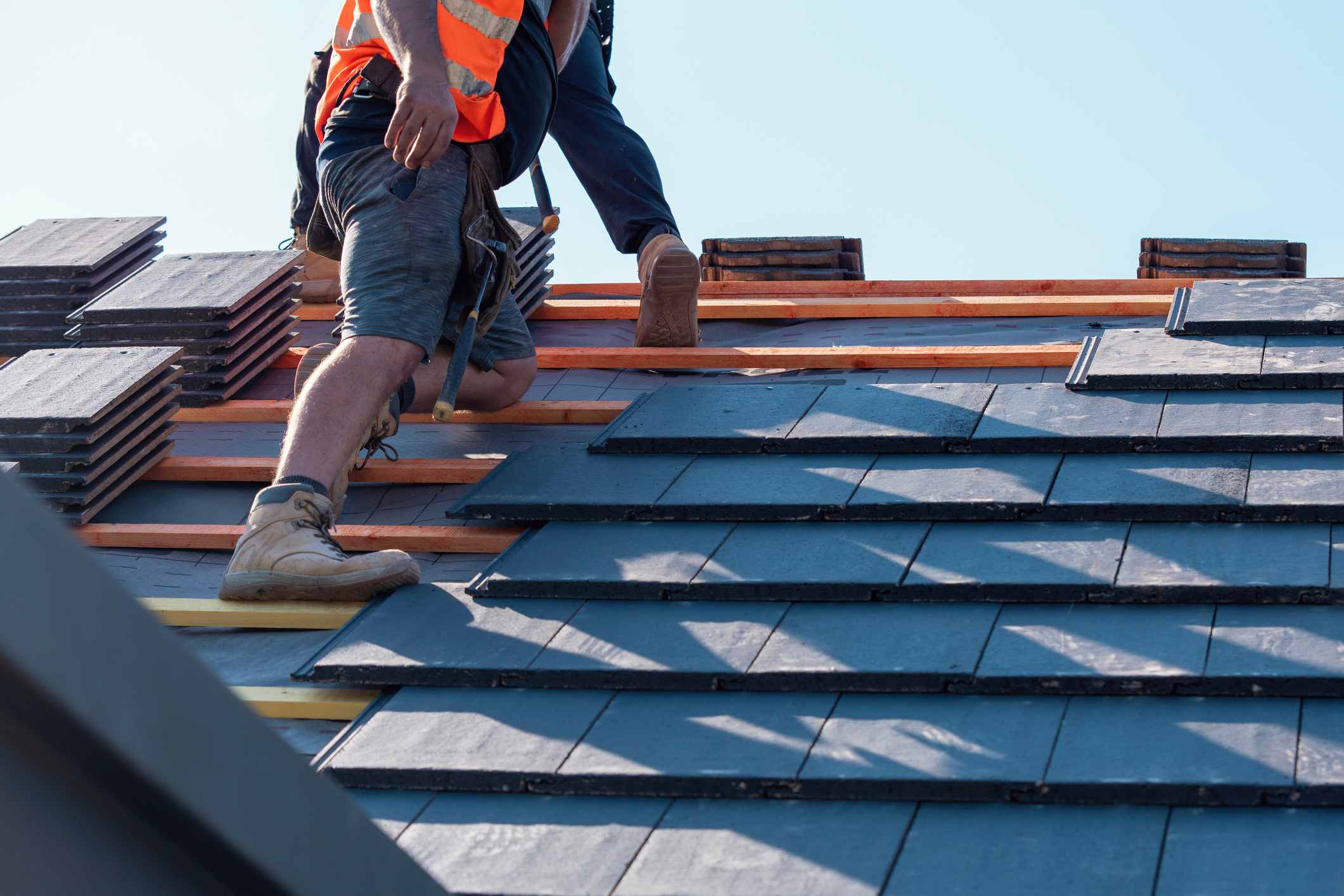 Roofing work Roofing work